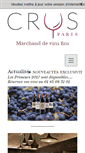 Mobile Screenshot of grandscrusparis.com